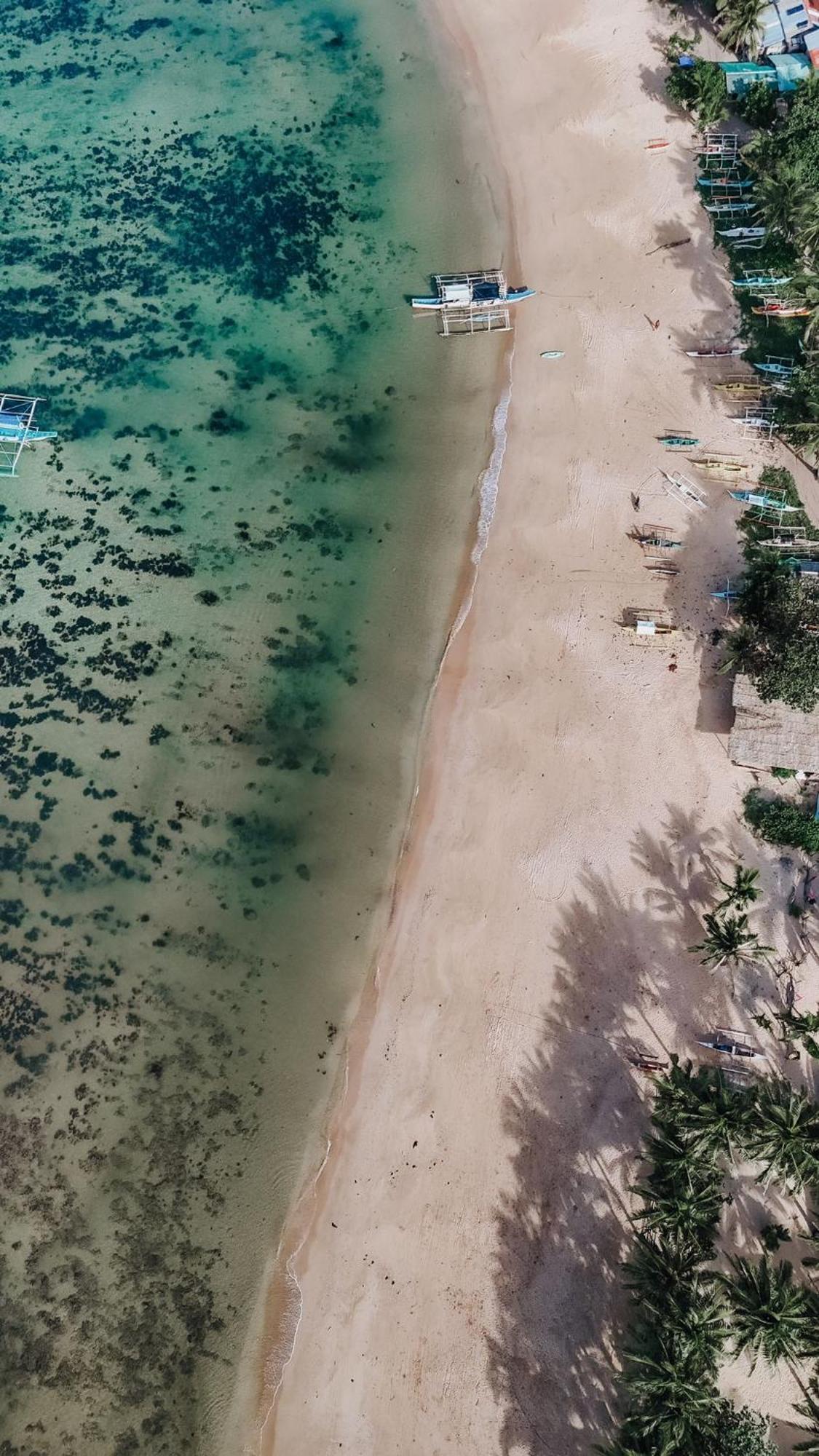 Lazy Juan Beach House Nacpan El Nido Buitenkant foto