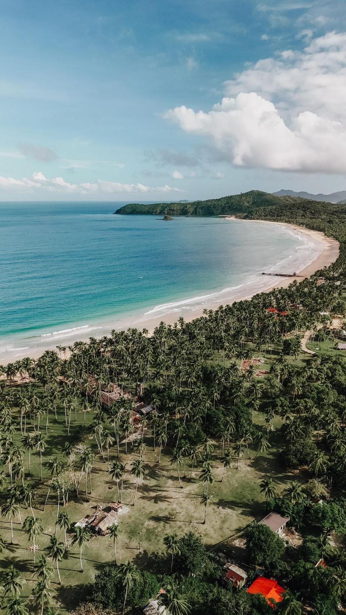 Lazy Juan Beach House Nacpan El Nido Buitenkant foto